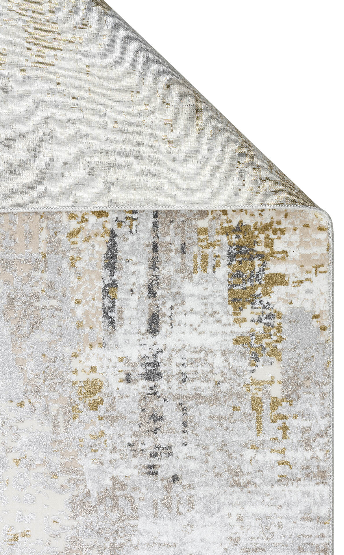 ZRH 04 CREAM GREY - ZURICH - Akrilik ve Polyester İle Üretilen Şık Salon Halısı